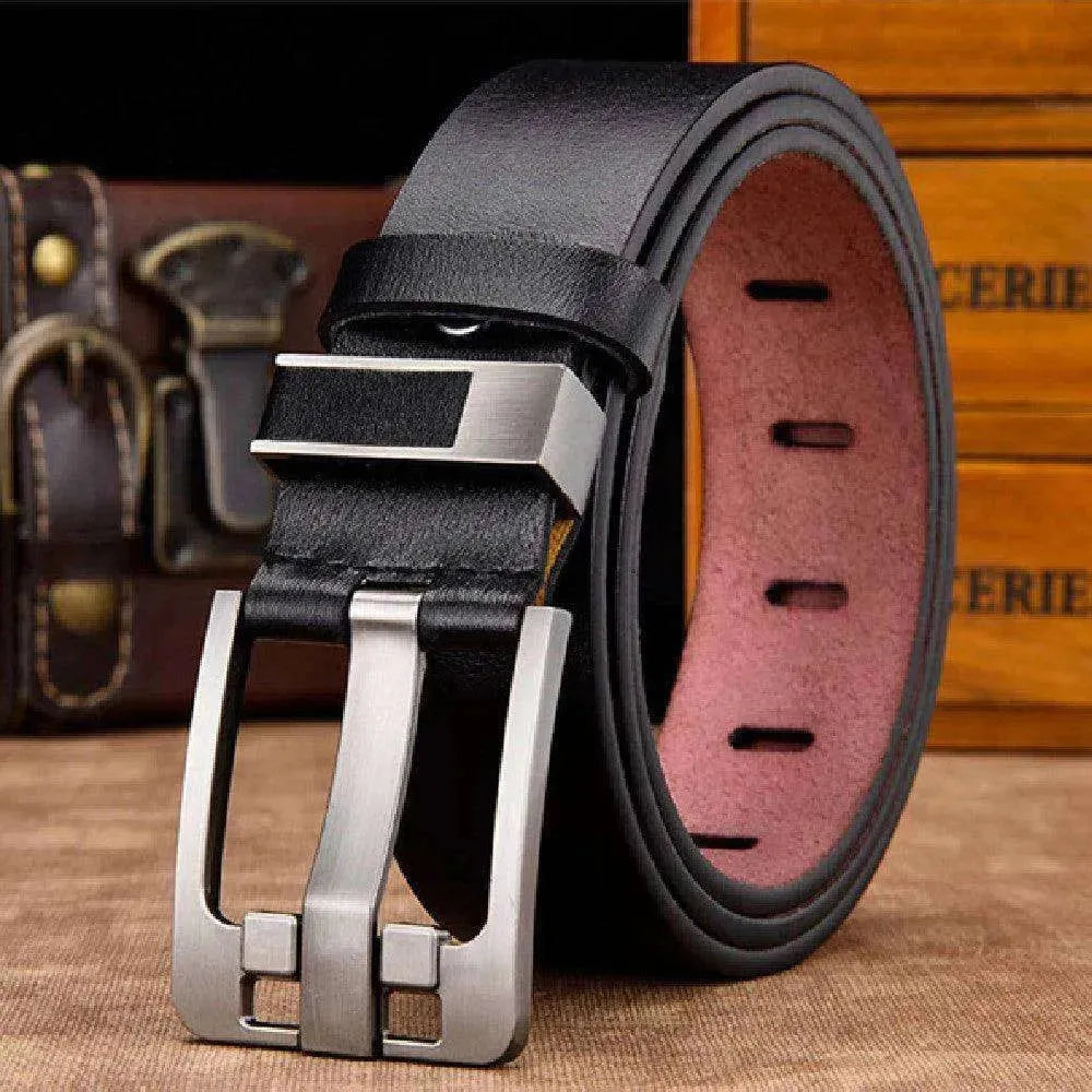 Men's Retro Belt With Oversized Wide Needle Buckle - EX-STOCK CANADA