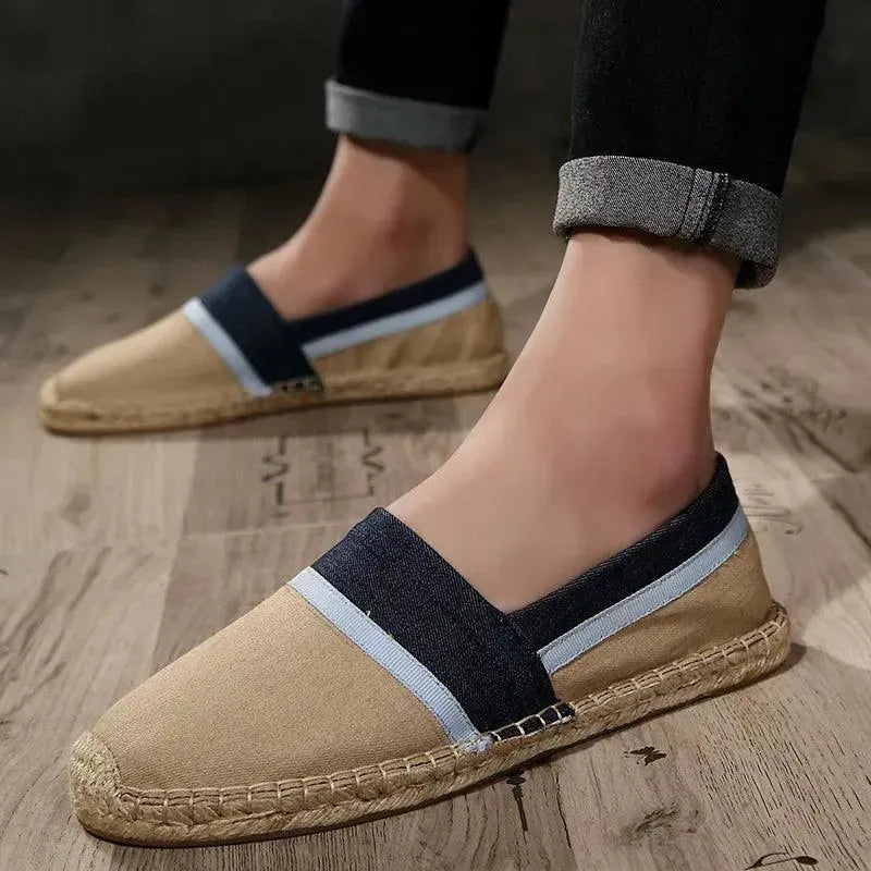 Men's Shoes Casual Shoes Straw Shoes Canvas Shoes - EX-STOCK CANADA