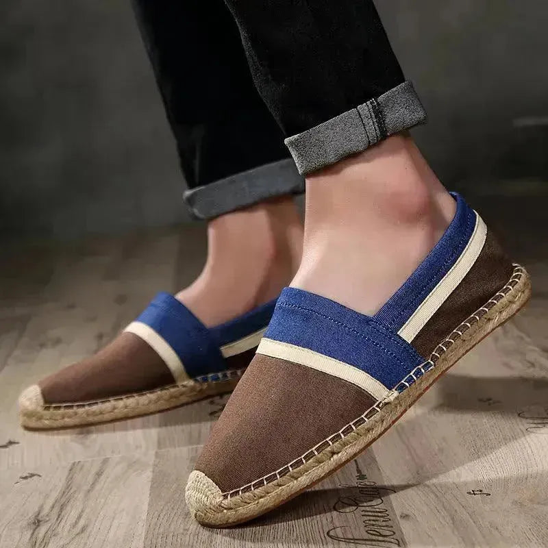 Men's Shoes Casual Shoes Straw Shoes Canvas Shoes - EX-STOCK CANADA