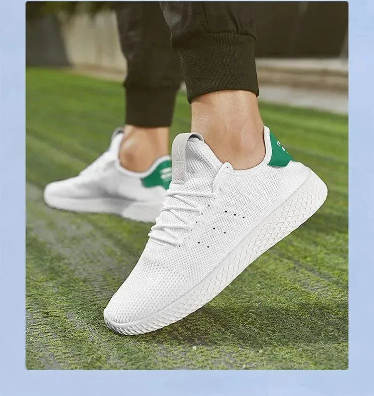 Men's Sports Shoes White Shoes Canvas Shoes Net - EX-STOCK CANADA