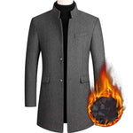 Men's Wool Coat Medium Length Leisure Suit - EX-STOCK CANADA