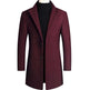 Men's Wool Coat Medium Length Leisure Suit - EX-STOCK CANADA