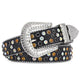 Men Women Alloy Belt Punk Rock Rivet Rhinestone - EX-STOCK CANADA