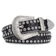 Men Women Alloy Belt Punk Rock Rivet Rhinestone - EX-STOCK CANADA