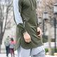 Mens Colorblock Robe Arab Zip Pocket Sweatshirt - EX-STOCK CANADA