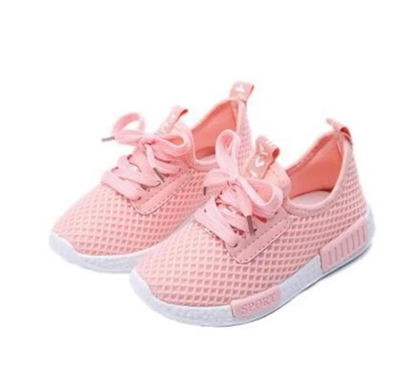 Mesh Girls' Primary School Students Sneakers - EX-STOCK CANADA