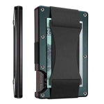 Metal Card Wrapped Carbon Fiber RFID Anti theft Brush Wallet - EX-STOCK CANADA