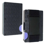 Metal Card Wrapped Carbon Fiber RFID Anti theft Brush Wallet - EX-STOCK CANADA