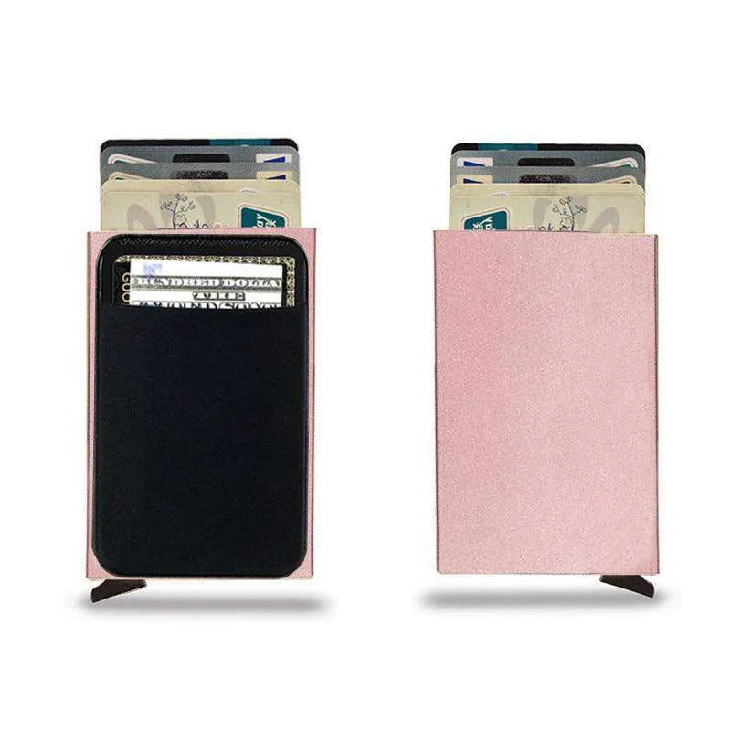 Metal Credit Card Holder Smart Wallet - EX-STOCK CANADA