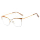 Metal Optic Glasses Frame Square Plain Color Anti Blue Light for Women and Men - EX-STOCK CANADA