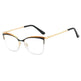 Metal Optic Glasses Frame Square Plain Color Anti Blue Light for Women and Men - EX-STOCK CANADA