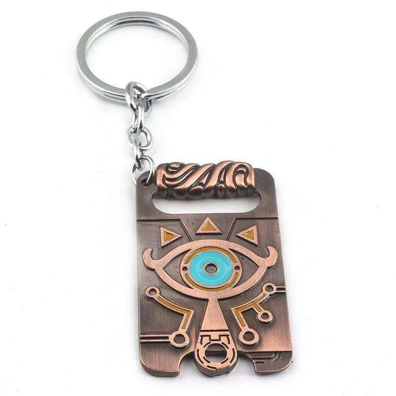 Metal pendant keychain - EX-STOCK CANADA