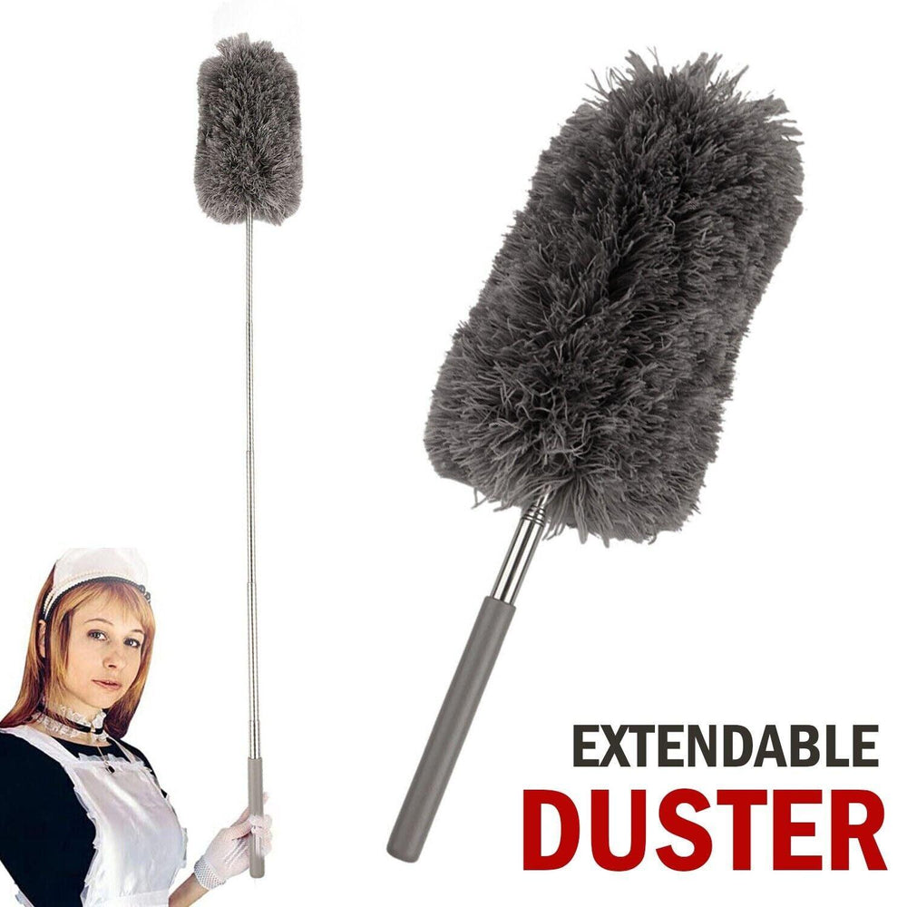 Microfiber Dusting Duster Feather Brush Household Extendable Cleaning Dust Tool - EX-STOCK CANADA