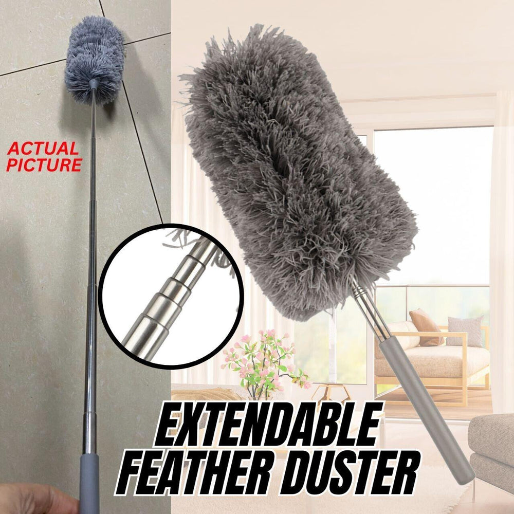 Microfiber Dusting Duster Feather Brush Household Extendable Cleaning Dust Tool - EX-STOCK CANADA