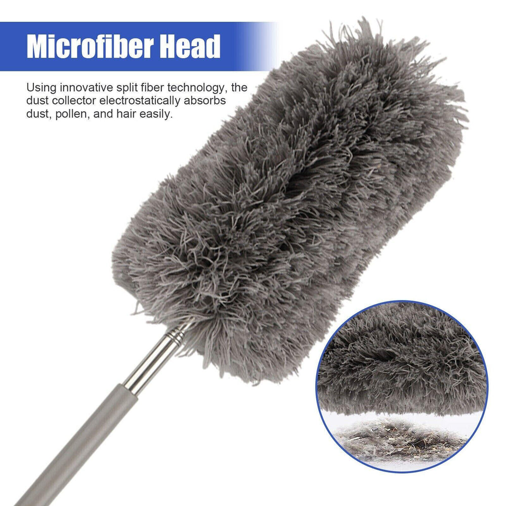 Microfiber Dusting Duster Feather Brush Household Extendable Cleaning Dust Tool - EX-STOCK CANADA