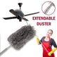 Microfiber Dusting Duster Feather Brush Household Extendable Cleaning Dust Tool - EX-STOCK CANADA