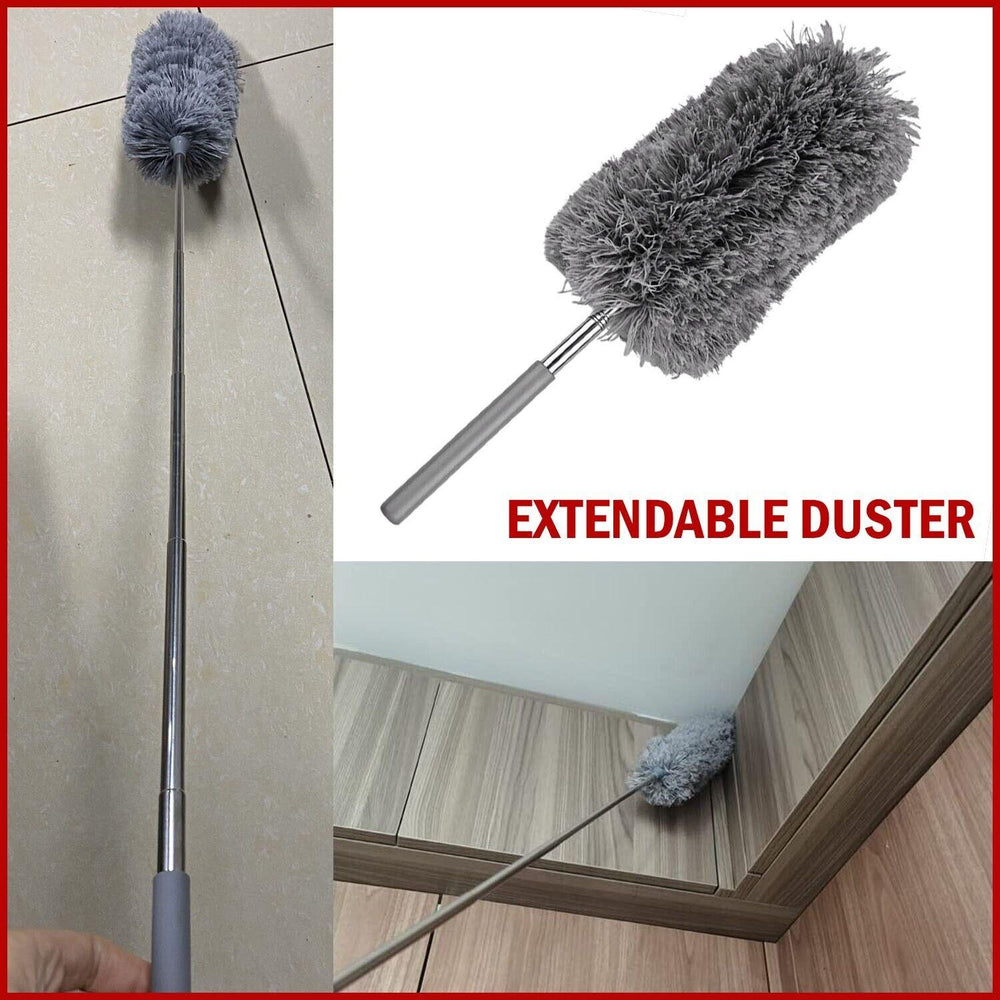 Microfiber Dusting Duster Feather Brush Household Extendable Cleaning Dust Tool - EX-STOCK CANADA