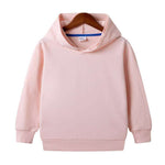 Middle And Small Size Children's Customized Pure Cotton Hooded Blank Sweater - EX-STOCK CANADA