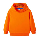 Middle And Small Size Children's Customized Pure Cotton Hooded Blank Sweater - EX-STOCK CANADA