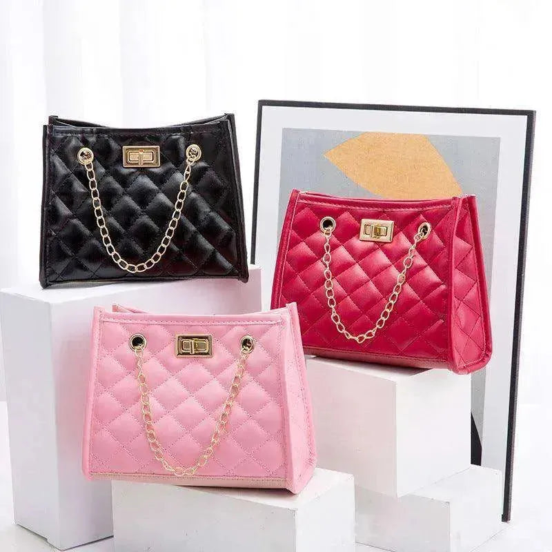 Mini Chain Shoulder Bags Rhombus Sewing Small Square Bags For Women - EX-STOCK CANADA