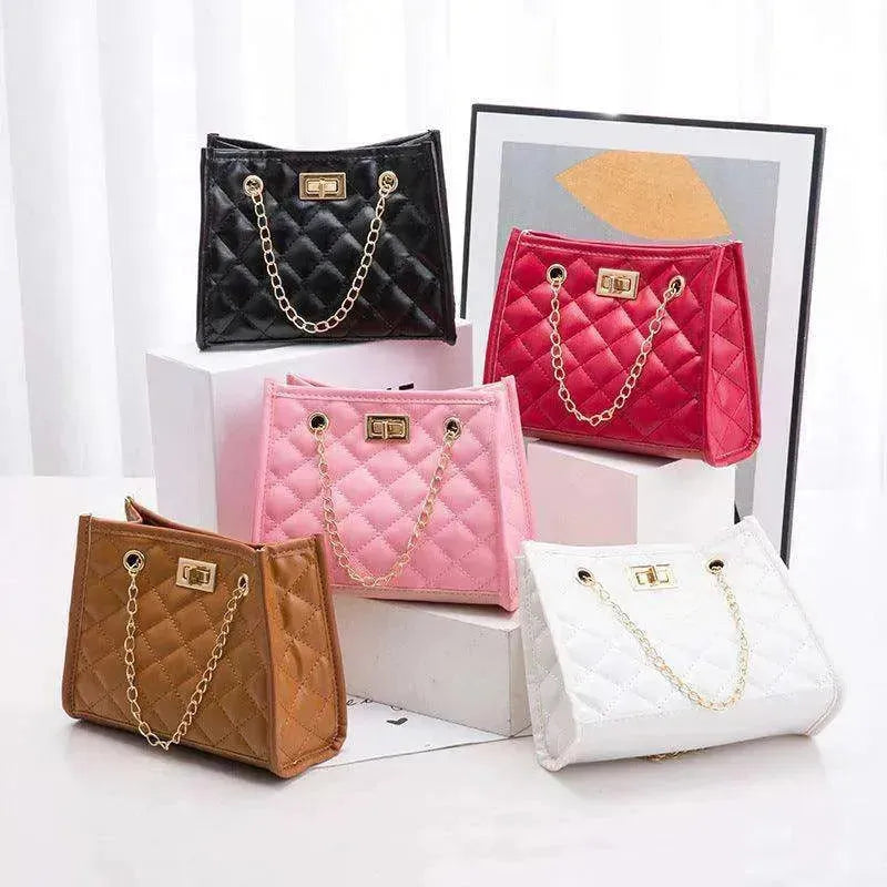 Mini Chain Shoulder Bags Rhombus Sewing Small Square Bags For Women - EX-STOCK CANADA