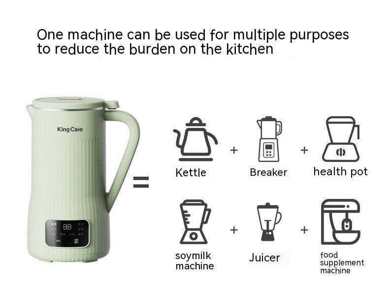 Mini Small Soybean Milk Machine Wall-breaking Model Filter-free Automatic Heating Juice Extractor - EX-STOCK CANADA