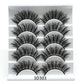 Mink False Eyelashes 3D False Eyelashes Five Pairs Of Soft Cotton Stalk Eyelashes - EX-STOCK CANADA