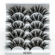 Mink False Eyelashes 3D False Eyelashes Five Pairs Of Soft Cotton Stalk Eyelashes - EX-STOCK CANADA