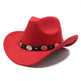 Minority Style Woolen Western Cowboy Hats Men's And Women's Couple Hats - EX-STOCK CANADA