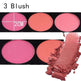 MISS ROSE 144 color 3 color 3 Color Eyeshadow blush eyebrow makeup kit - EX-STOCK CANADA