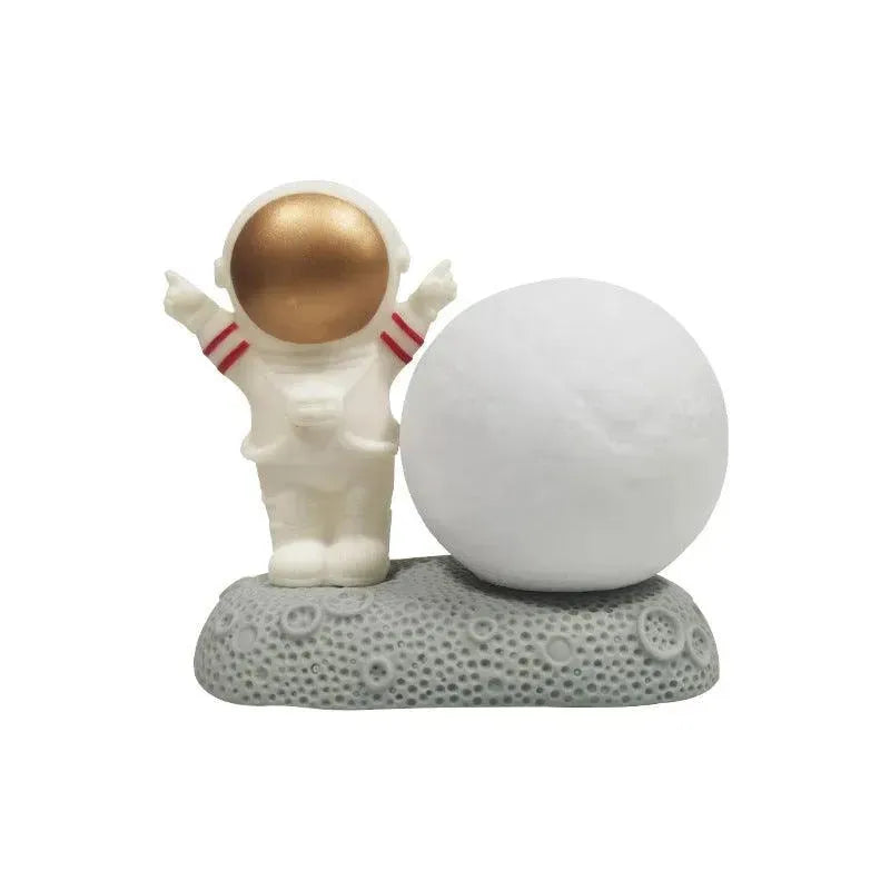 Modern Creative Astronaut Small Night Lamp Decoration Net Red Room Bedside Desktop Layout Small Desk Lamp Home - EX-STOCK CANADA