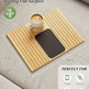 Modern Stylish Minimalist Bamboo Sofa Tray - EX-STOCK CANADA