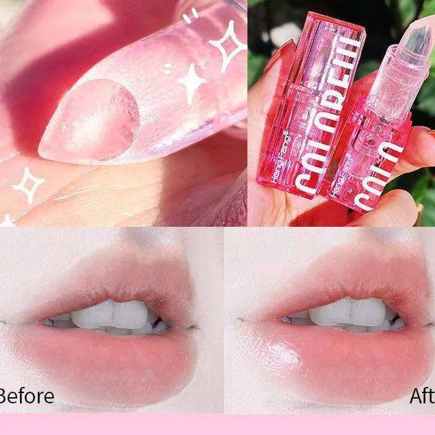 Moisturizing Color Temperature Lipstick Cute Girl Doodle Lip - EX-STOCK CANADA