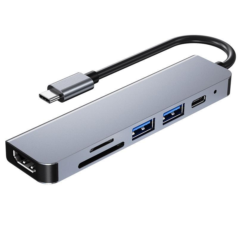 Multi Function Dock 4K HD USB Notebook 6 In 1 - EX-STOCK CANADA