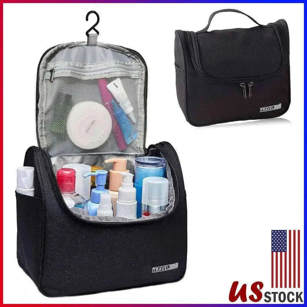 Multifunction Travel Cosmetic Bag Makeup Case Pouch Toiletry Wash Organizer Bag - EX-STOCK CANADA