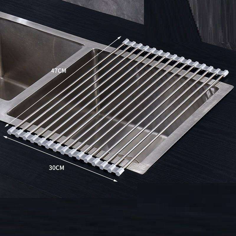 Multifunctional Household Pot Mat Kitchen Cookware Storage Drainage Rack - EX-STOCK CANADA
