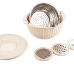 Multifunctional Kitchen Creative Household Rotating Washing Basket - EX-STOCK CANADA