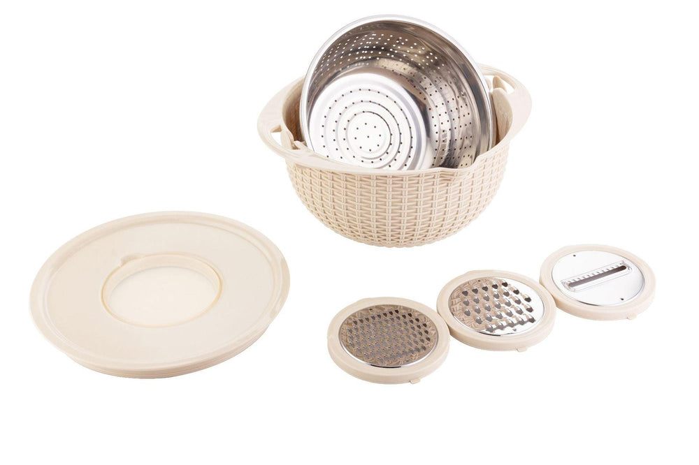 Multifunctional Kitchen Creative Household Rotating Washing Basket - EX-STOCK CANADA