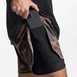 Muscle Men's Gym Sports Shorts Stretch - EX-STOCK CANADA