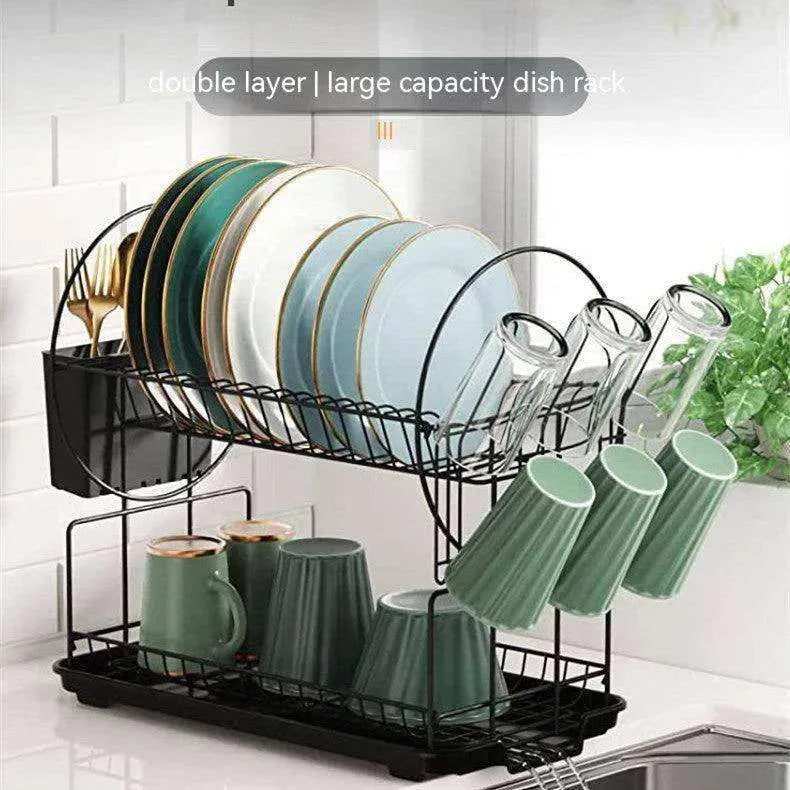 Narrow Simple Style Bowl And Dishes Drying And Draining Storage Rack - EX-STOCK CANADA