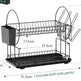 Narrow Simple Style Bowl And Dishes Drying And Draining Storage Rack - EX-STOCK CANADA