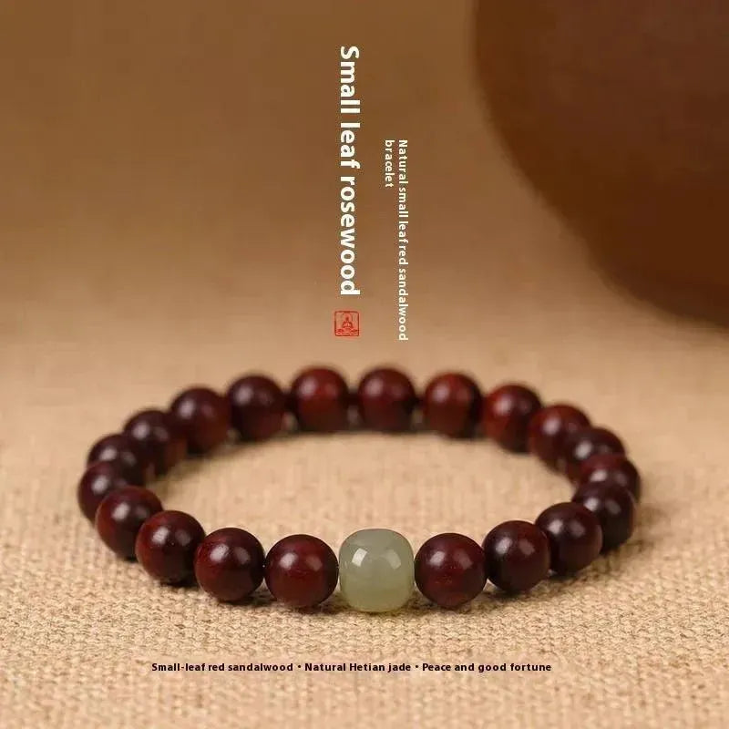 Natural Pterocarpus Santalinus Bead Bracelet For Men And Women Couple - EX-STOCK CANADA