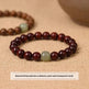 Natural Pterocarpus Santalinus Bead Bracelet For Men And Women Couple - EX-STOCK CANADA