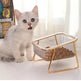 Neck-protecting sloped pet feed bowl Stand - EX-STOCK CANADA