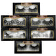 Nethong 25mm mink false eye lashes 6D three-dimensional messy cross-eye lashes Europe and the United States cross-border for eye lashes - EX-STOCK CANADA