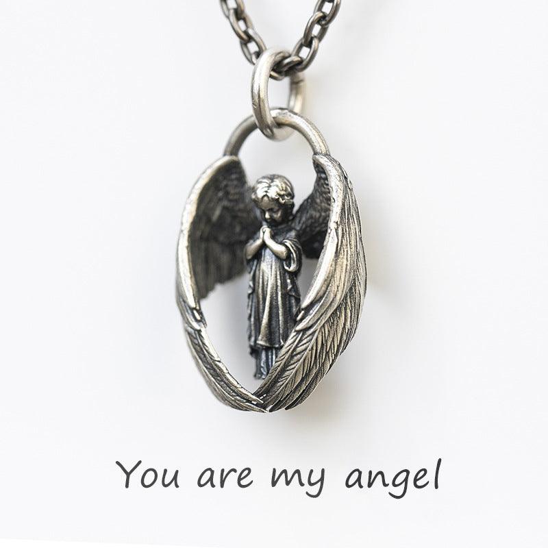 New Angel Wings Personality Pendant Necklace For Men - EX-STOCK CANADA