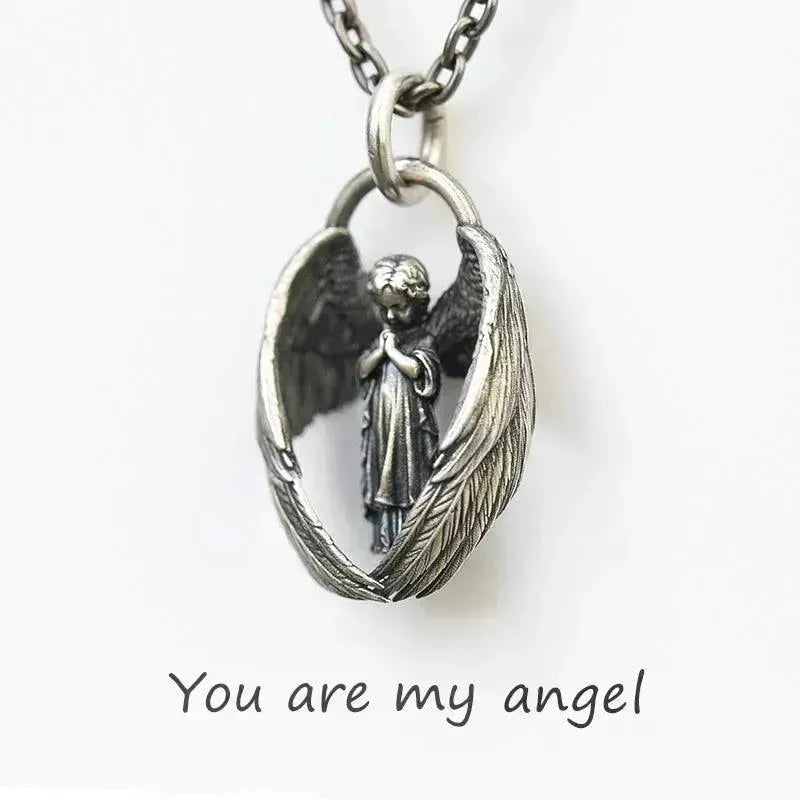 New Angel Wings Personality Pendant Necklace For Men - EX-STOCK CANADA