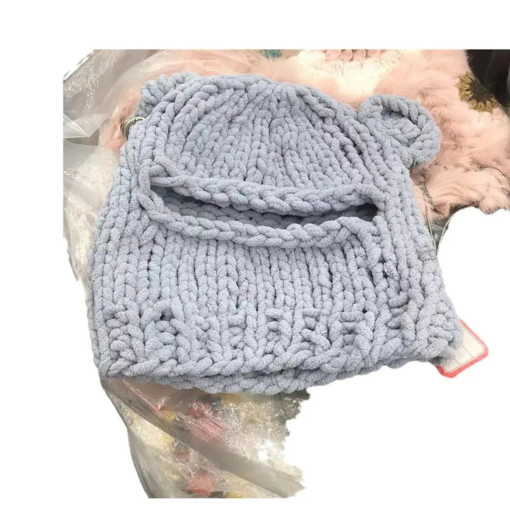 New Bear Ears Knitted Hat - EX-STOCK CANADA