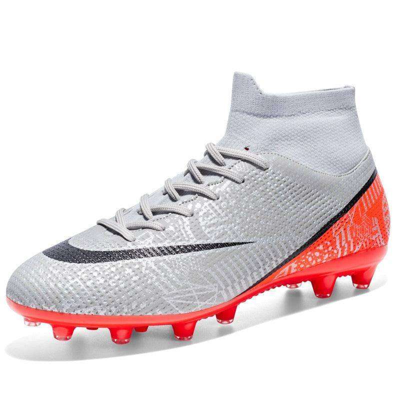 New Breathable Sports High-top Firm Ground Soccer Shoes - EX-STOCK CANADA