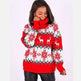 New Christmas Jacquard Turtleneck Long Sleeve Sweater - EX-STOCK CANADA